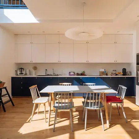아파트 Stunning 3bd Duplex Apart In Les Buttes Chaumont