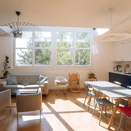 아파트 Stunning 3bd Duplex Apart In Les Buttes Chaumont *